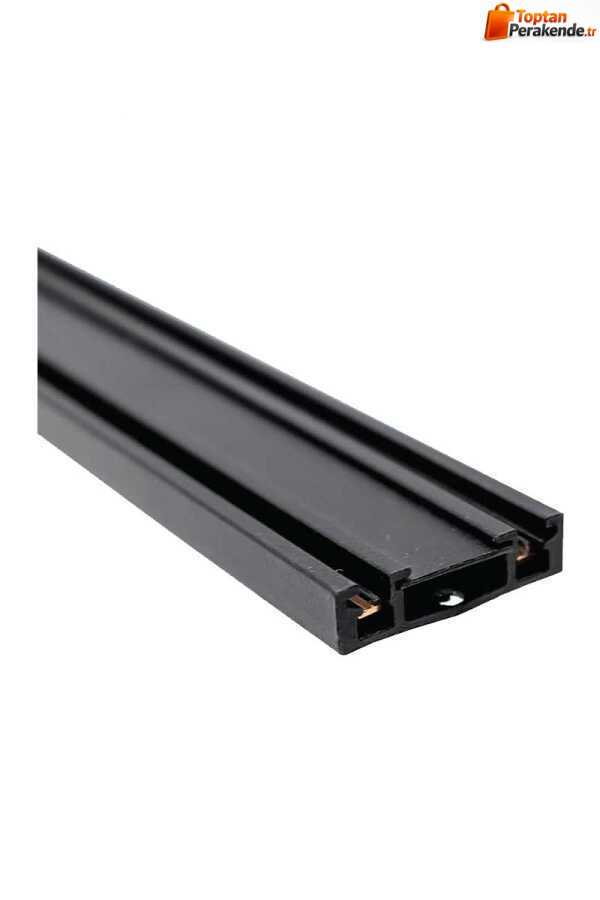 ACK AD45-91002 2 Metre Siyah Slim Magnet Ray Sıva Üstü